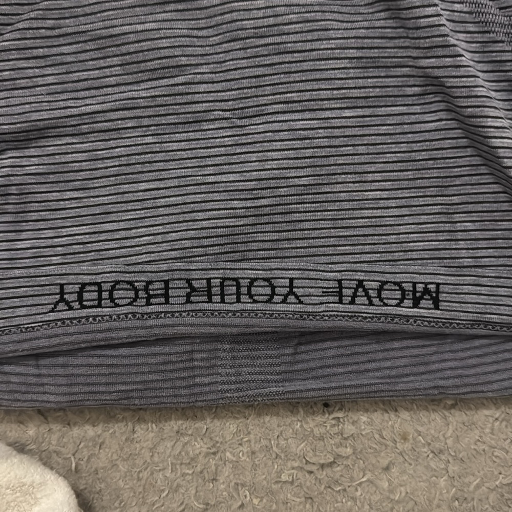 Grey Lululemon Swiftly Tech, Size 4 - image 2